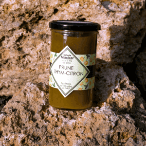 Confiture Prune Thym-Citron
